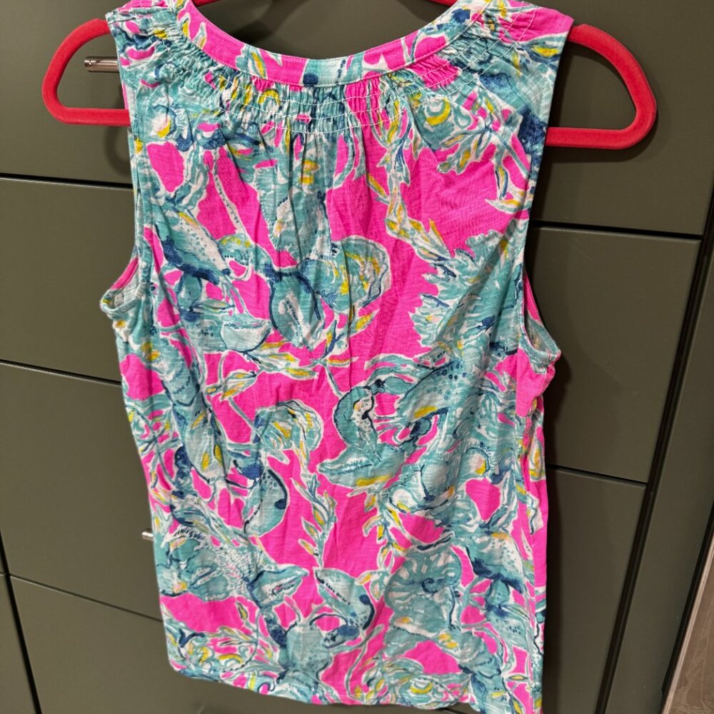 Lilly Pulitzer Tank Size M - Picture 2 of 5